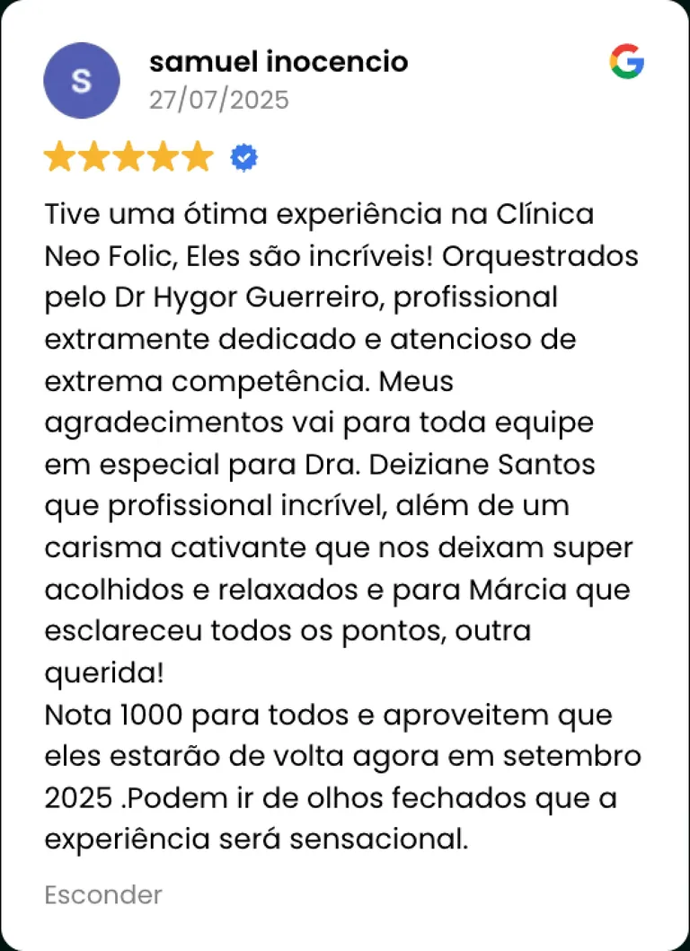Depoimento de paciente modelo da Neofolic (2)